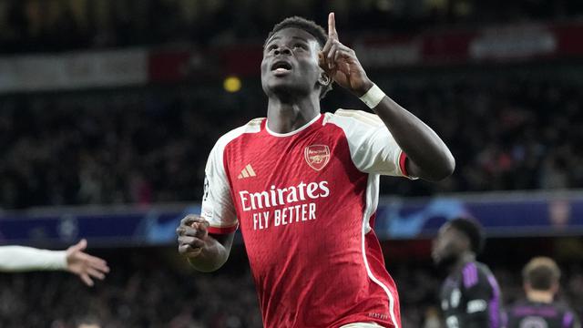 Foto: Gol Leandro Trossard Hindarkan Arsenal dari Kekalahan saat Jamu Bayern Munchen pada Leg Pertama Perempatfinal Liga Champions