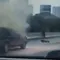 Sedan Volvo Terbakar di Tol JORR