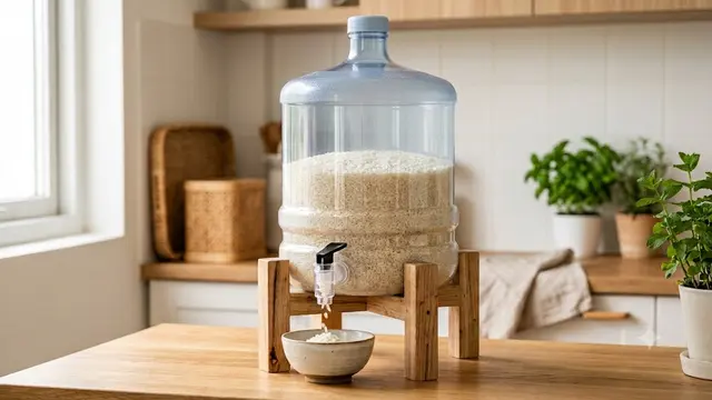Dispenser Beras Vertikal