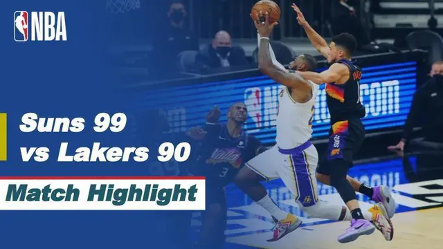 VIDEO: Highlights NBA Playoffs, LA Lakers Kalah dari Phoenix Suns di Game 1