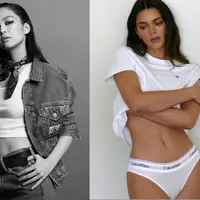 Jennie BLACKPINK dan Kendall Jenner tampil bersama dalam kampanye yang digarap Calvin Klein [@calvinklein]