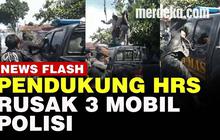 VIDEO: Ricuh Massa Pendukung Habib Rizieq saat Demo di Tasikmalaya