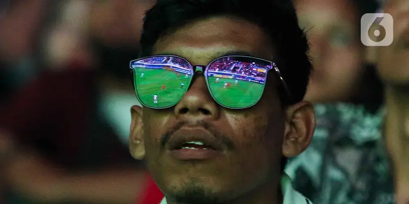 Raut Wajah Suporter Garuda Muda Saat Nonton Bareng Laga Timnas Indonesia U-23 Melawan Irak