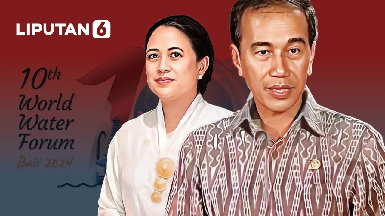 Banner Infografis Momen Pertemuan Jokowi dan Puan Maharani di KTT WWF Bali. (Liputan6.com/Abdillah)