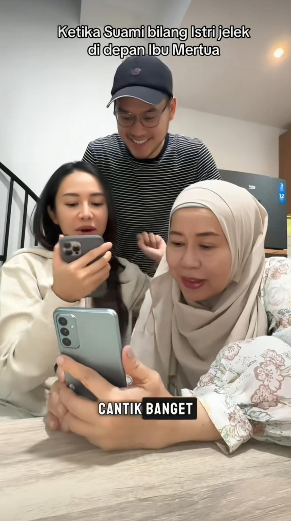 Berawal dari Prank, Begini Respons Dewi Yull Saat Menantu Dikatain Jelek: Cantik Gini Ah!