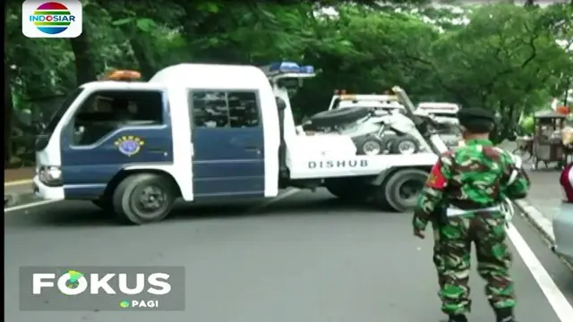 Mobil Kena Razia Parkir Liar di Menteng, Pria Ini Protes