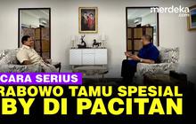 VIDEO: Isi Pertemuan Empat Mata Prabowo dan SBY di Pacitan