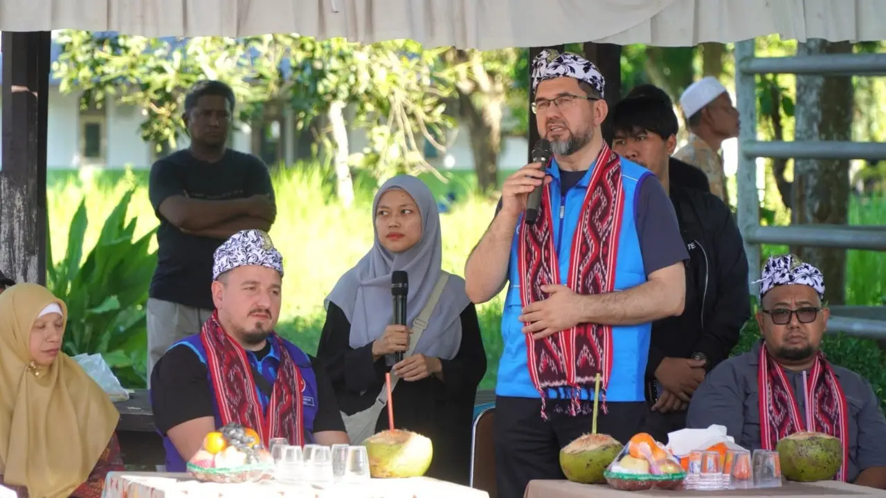 Turkiye Diyanet Vakfı bersama bersama Human Initiative menyalurkan 730 ekor sapi tersalurkan ke 3 provinsi, 9 kota/kabupaten dan 136 desa di Indonesia (Istimewa)
