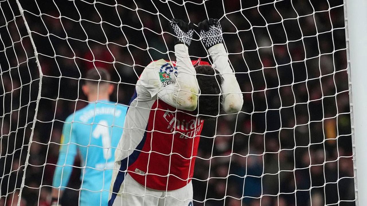 Hasil Carabao Cup: Arsenal Kalah 0-2 dari Newcastle di Leg Pertama