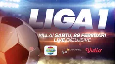 Berita video saksikan Liga 1 2020 yang dimulai pada Sabtu, 29 Februari secara langsung eksklusif di Indosiar. Jangan lewatkan laga Liga 1 lainnya juga di O Channel dan Vidio.