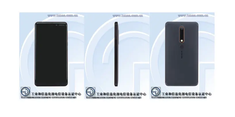 Seperti inikah tampilan Nokia 6 edisi 2018? (Sumber: Phone Arena/ TENAA)
