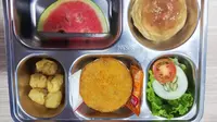 Serunya Program Makan Bergizi Gratis di Natuna, Siswa Bisa Request Nasi Goreng hingga Burger