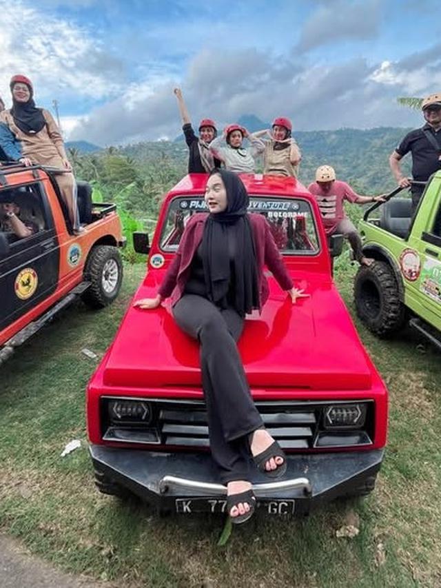 Pijar Park di tengah hutan pinus di lereng Pegunungan Muria Kudus menyuguhkan view menakjubkan. (Liputan6.com/Arief Pramono)