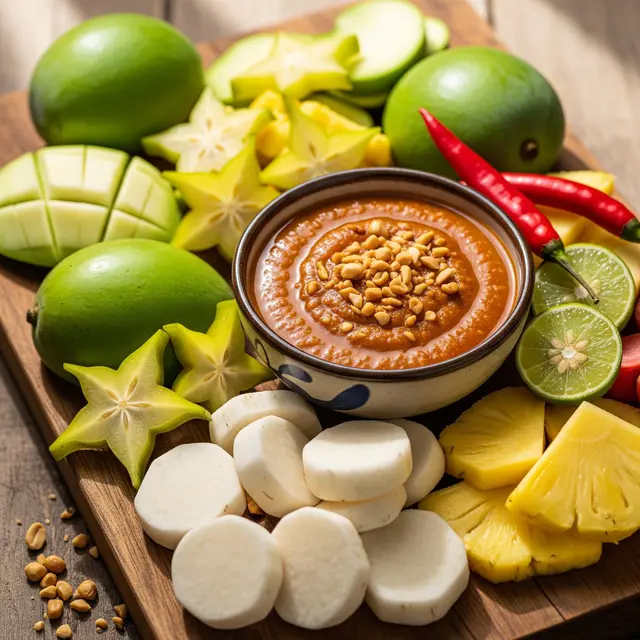 Cara Membuat Sambal Lotis Buah
