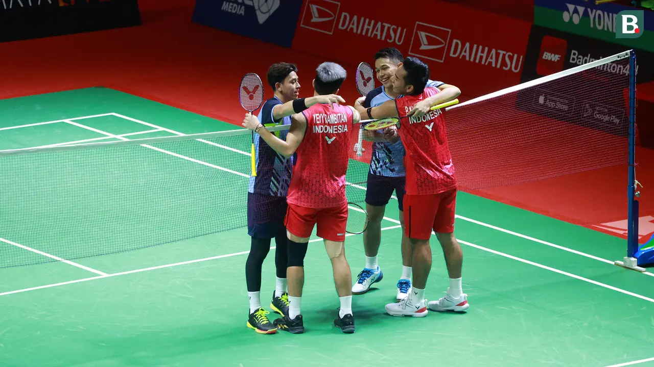 Foto: Tiga Ganda Putra Terbaik Indonesia Lewati Babak 32 Besar Indonesia Masters 2023, Termasuk Fajar / Rian yang Menangi Perang Saudara