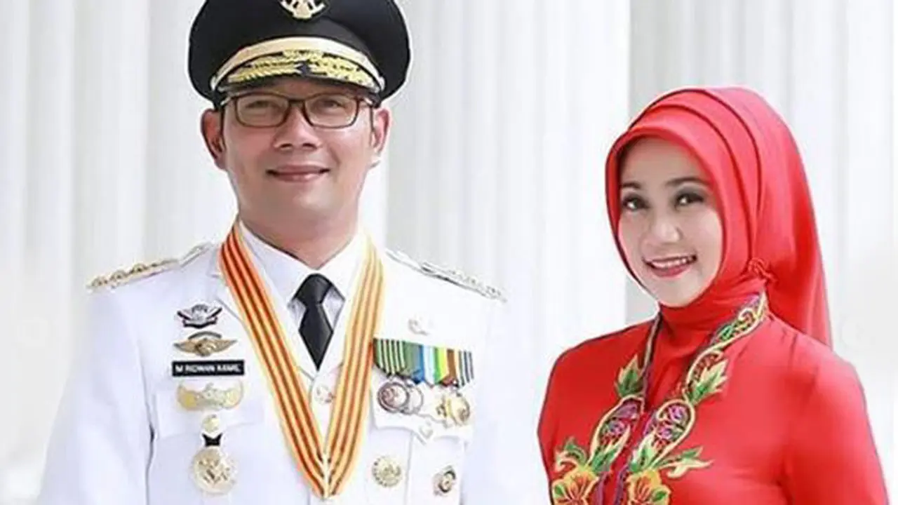 Ridwan Kamil dan Istri