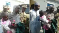 Siswi Korban Penculikan Boko Haram Ditemukan Sedang Gendong Anak