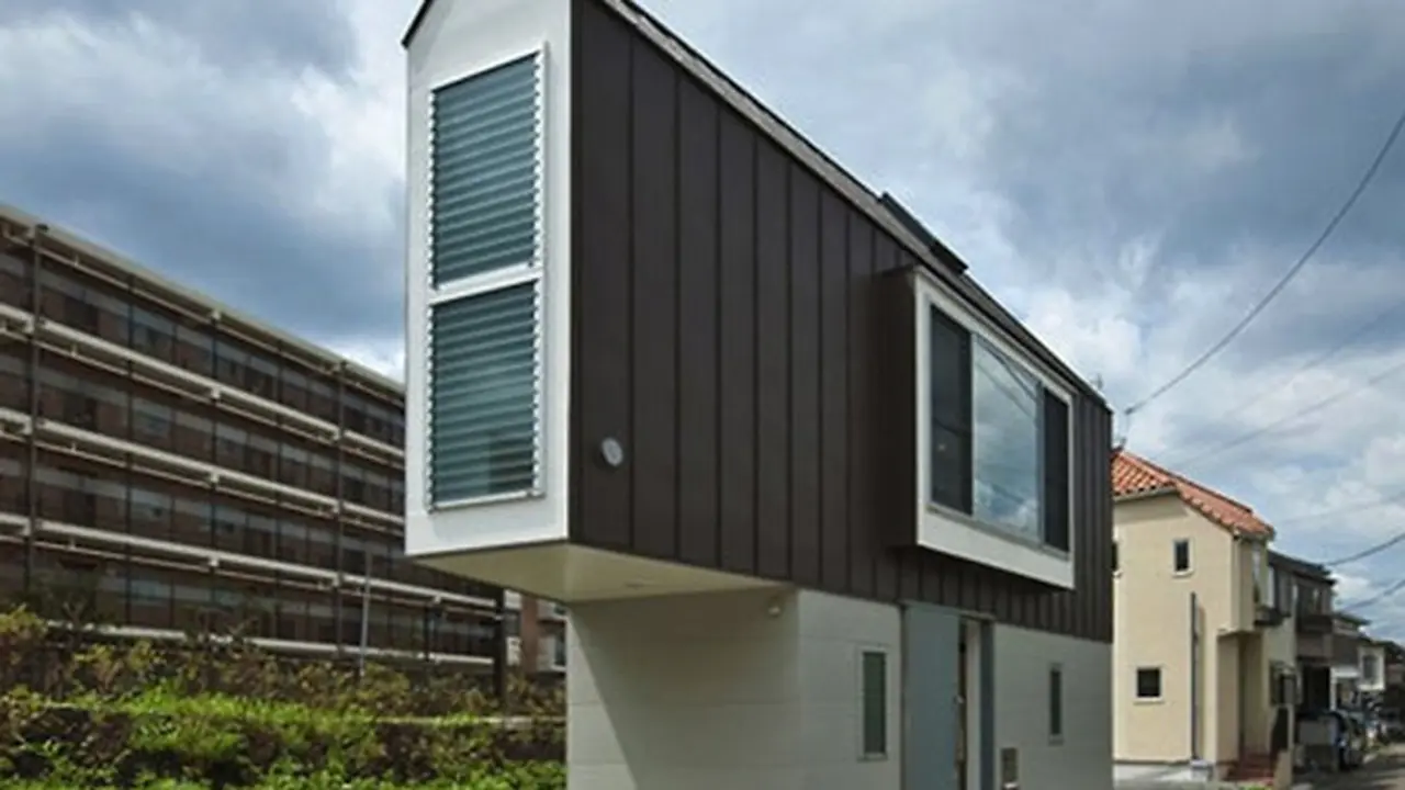 Intip Rumah Mungil Aneh Bergaya Modern