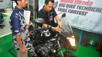 Perdana di Indonesia, Mekanik Moge Honda Adu Skill