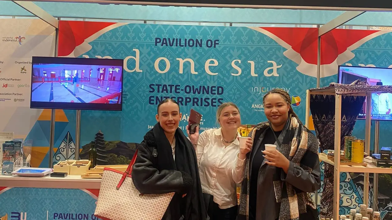 Produk UKM Binaan AP II Dipamerkan di Travel Trade & Fair Vakantiebeurs 2024 Belanda
