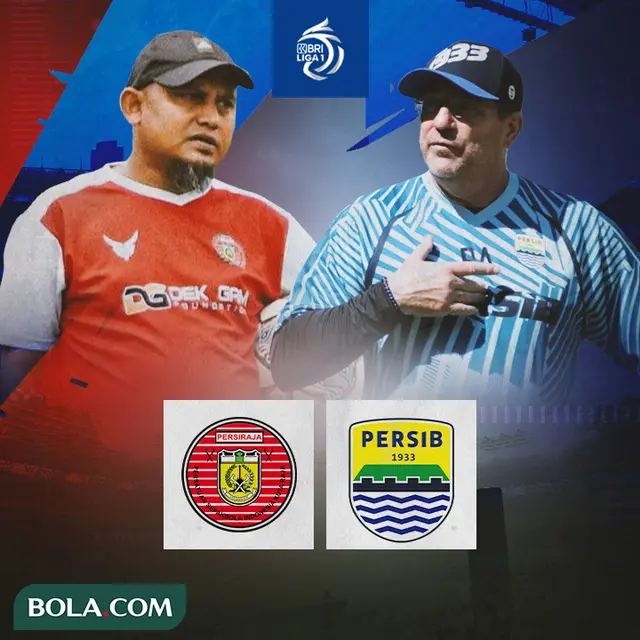 BRI Liga 1 - Duel Pelatih - Persiraja Banda Aceh Vs Persib Bandung