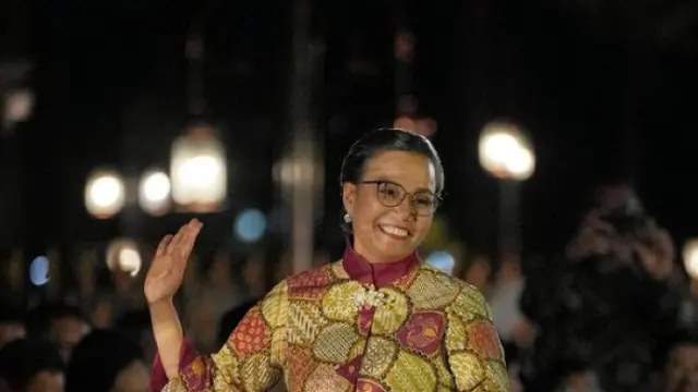 Menteri Keuangan Sri Mulyani ikut kegiatan Istana Berbatik, Minggu, 1 Oktober 2023. (Foto: instagram @smindrawati)