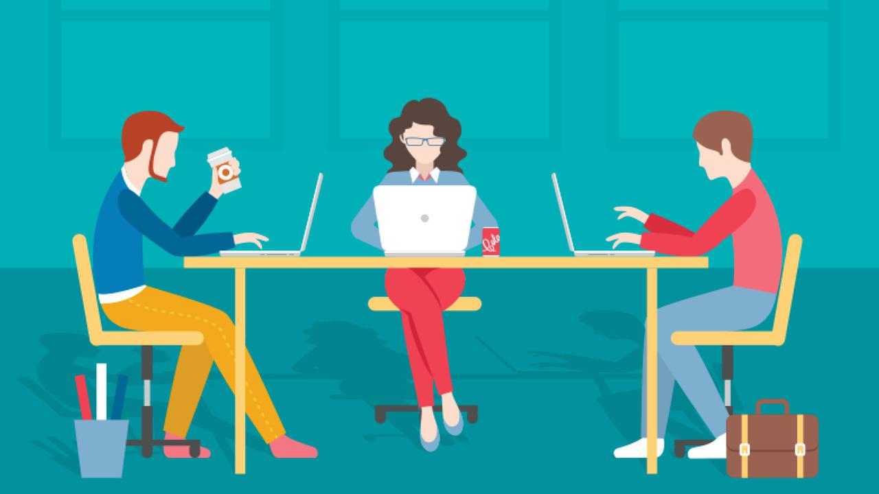 Banner Infografis Coworking Space