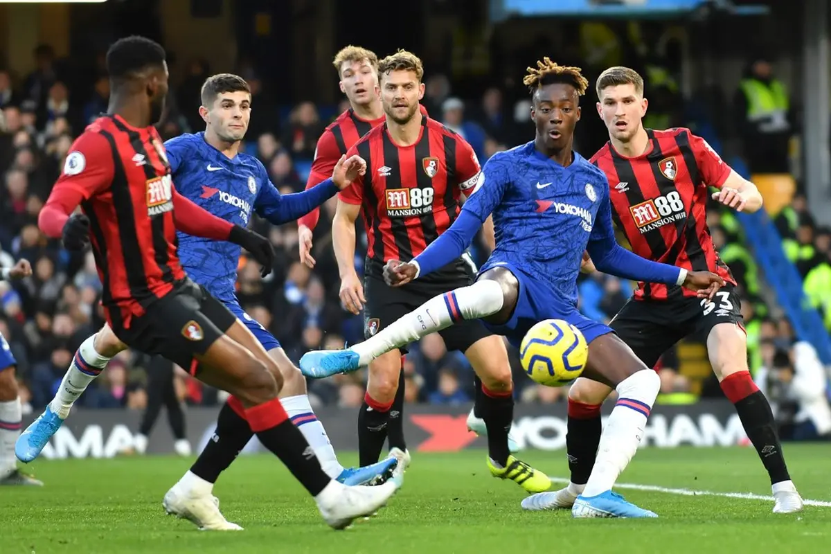 Striker Chelsea, Tammy Abraham (OLLY GREENWOOD / AFP)