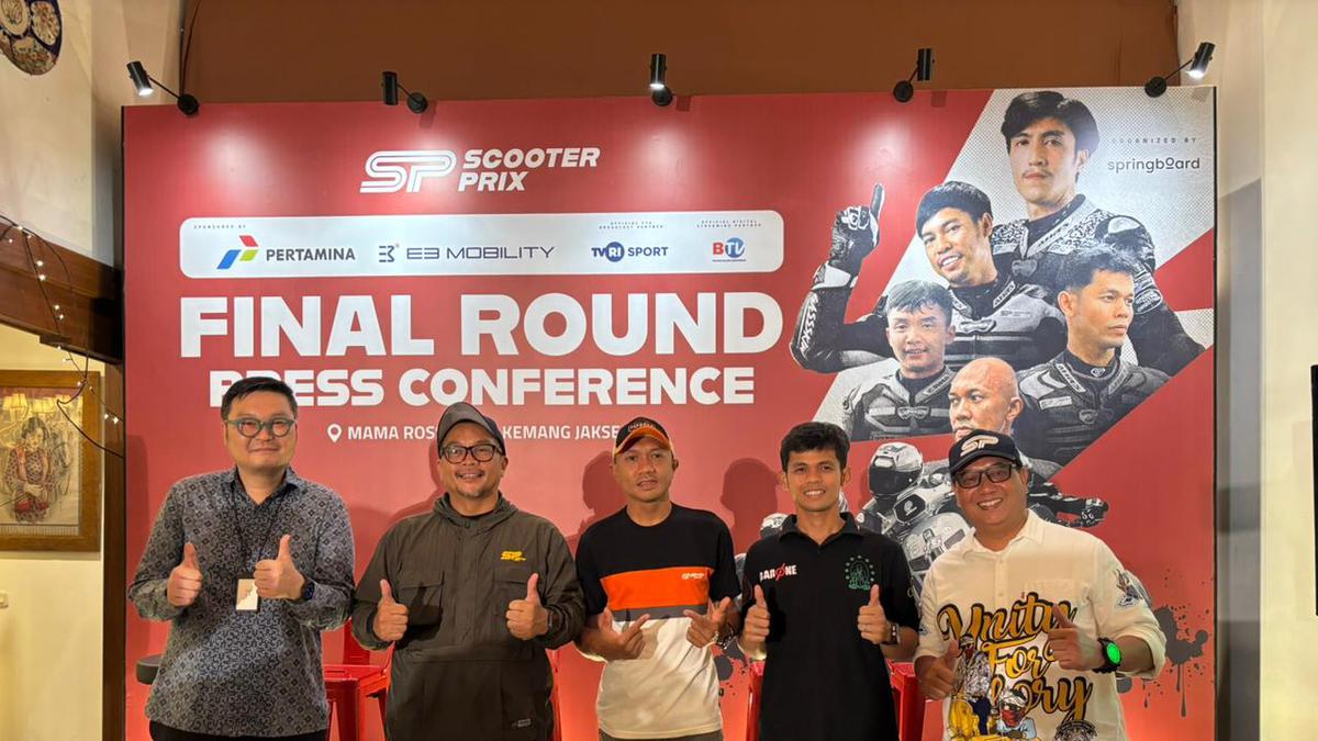 Babak Final Scooter Prix 2025 Digelar di Sentul, Persaingan Menjadi Juara Begitu Ketat