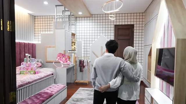 [Fimela] Kamar Anak Aurel dan Atta Halilintar