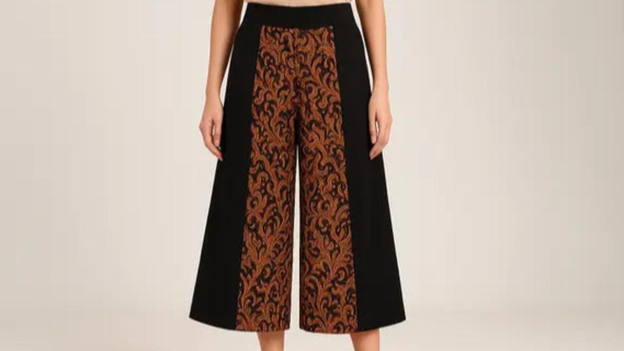 7 Inspirasi Model Kulot Batik Kekinian, Fashion Masa Kini yang Unik dan Elegan