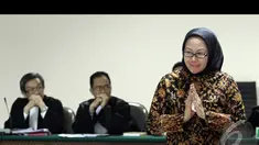 Persidangan dengan terdakwa Ratu Atut Chosiyah kembali digelar di PN Tipikor, Jakarta, Kamis (24/7/2014) (Liputan6.com/Faisal R Syam)