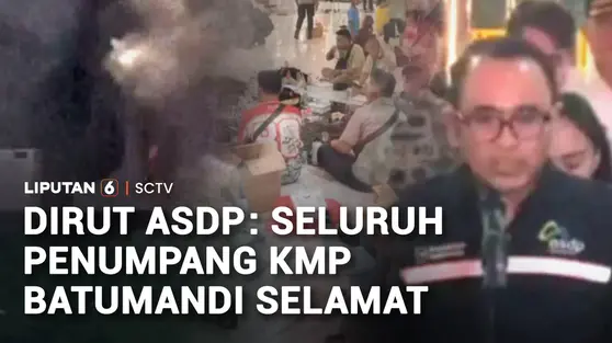 Seluruh Penumpang KMP Batumandi Selamat