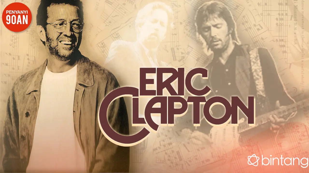 [Bintang] Penyanyi 90an: Kepedihan Eric Clapton di Lagu Tears in Heaven