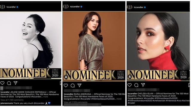 6 Pesohor Indonesia Masuk Nominasi Perempuan Tercantik Dunia 2020 Versi Tc Candler Lifestyle Liputan6 Com