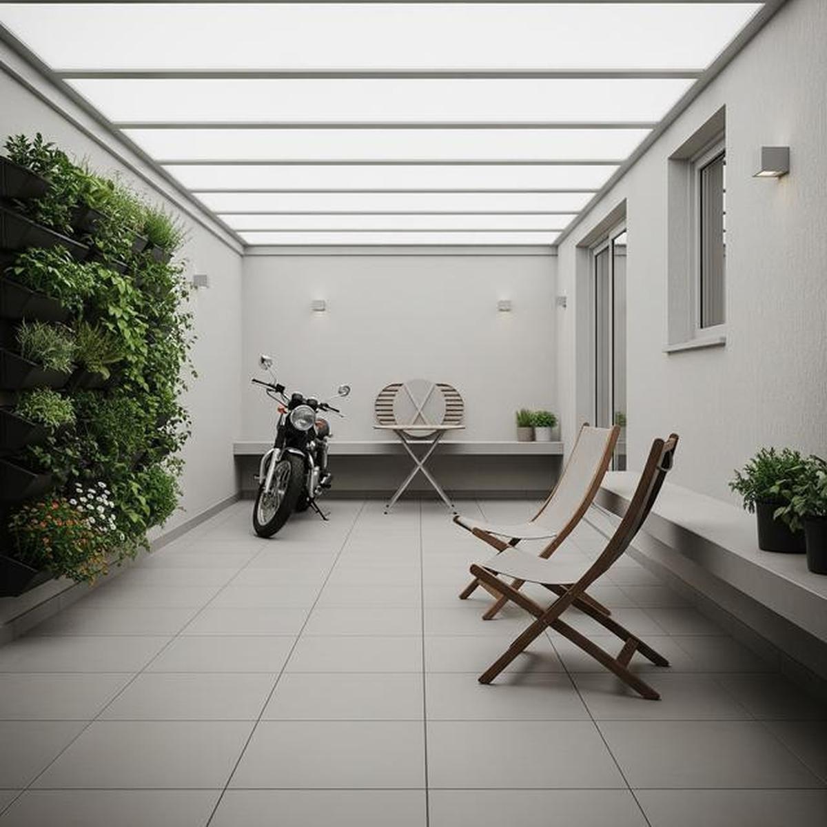 7 Desain Teras Rumah Sempit Tapi Tetap Muat Motor, Gaya Minimalis yang Tetap Praktis