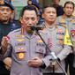 Kapolri Jenderal Listyo Sigit Prabowo meninjau command center di Polda Bali terkait pengamanan pergelaran puncak Konferensi Tingkat Tinggi (KTT) G20, Sabtu (5/11/2022). (Dok. Istimewa)