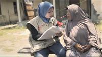 Rafika, penyandang disabilitas asal Sulawesi Tengah dilatih tangguh hadapi bencana alam dan tergabung dalam Ageing dan Disability Focal Point (ADFP). (Printscreen Video CBM Humanitarian Response)