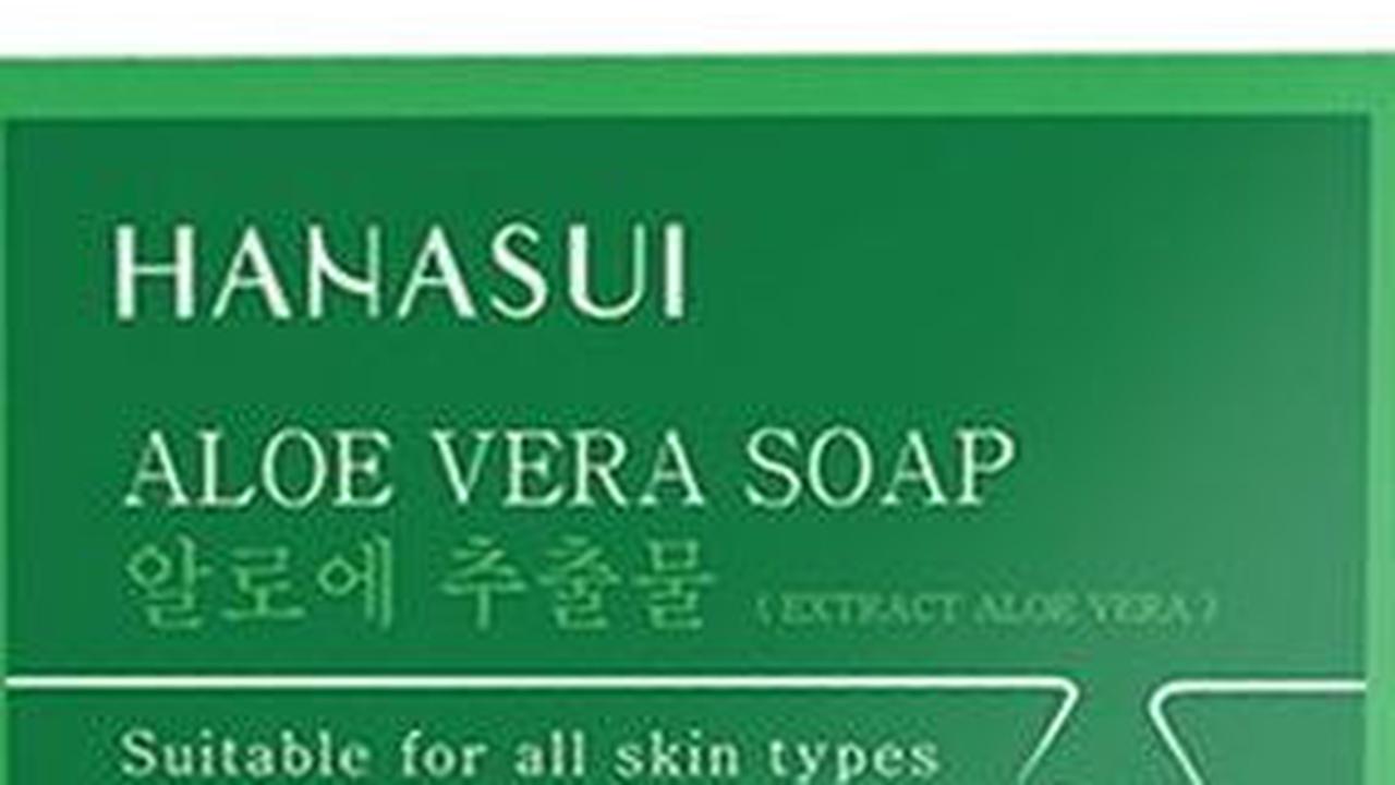 5. Hanasui Aloe Vera Bar Soap<br>