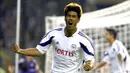 Seol Ki Hyeon merupakan winger klub Liga Belgia, Anderlecht yang memiliki andil besar dalam mengantarkan Korea Selatan ke babak semifinal Piala Dunia 2002. Hal tersebut membuat Seol masuk dalam nominasi peraih penghargaan Ballon d'Or. (AFP/Belga/Yves Boucau-Etienne Ansotte)