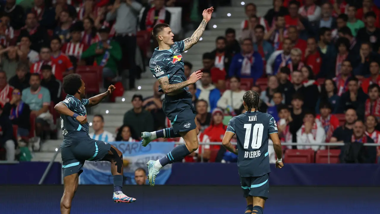 Sempat Tertinggal dari RB Leipzig, Atletico Menang Dramatis di Masa Tambahan Waktu