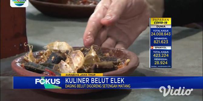 VIDEO: Mencicipi Nikmatnya Belut Elek khas Surabaya
