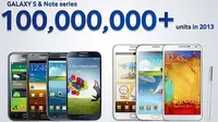 Samsung Kapalkan 100 Juta Galaxy Note dan S Tahun Ini