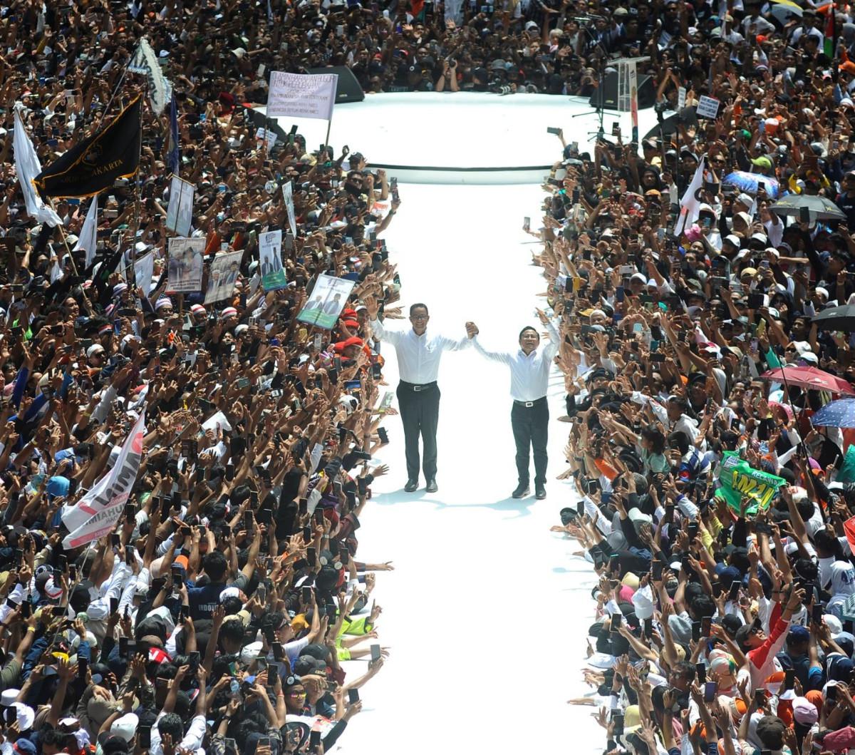 Juru Bicara (Jubir) Tim Nasional (Timnas) Anies-Muhaimin (AMIN), Muhammad Ramli menduga, adanya kecurangan yang secara terstruktur, sistematis dan masif di Pemilu 2024.