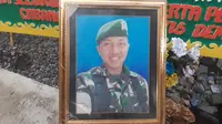 Sertu Anumerta Mitachur Rohmat, anggota TNI yang gugur di Papua. (Foto : Liputan6.com/Felek Wahyu)