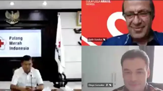 Serah terima satu unit mobil ambulans yang diselenggarakan secara virtual.