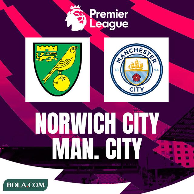 Premier League - Norwich City Vs Manchester City