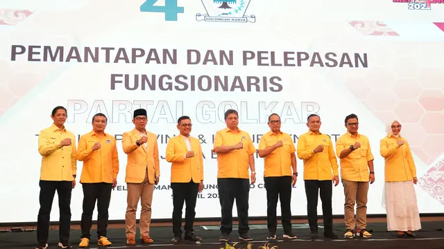 Ketua Umum DPP Partai Golkar Airlangga Hartarto