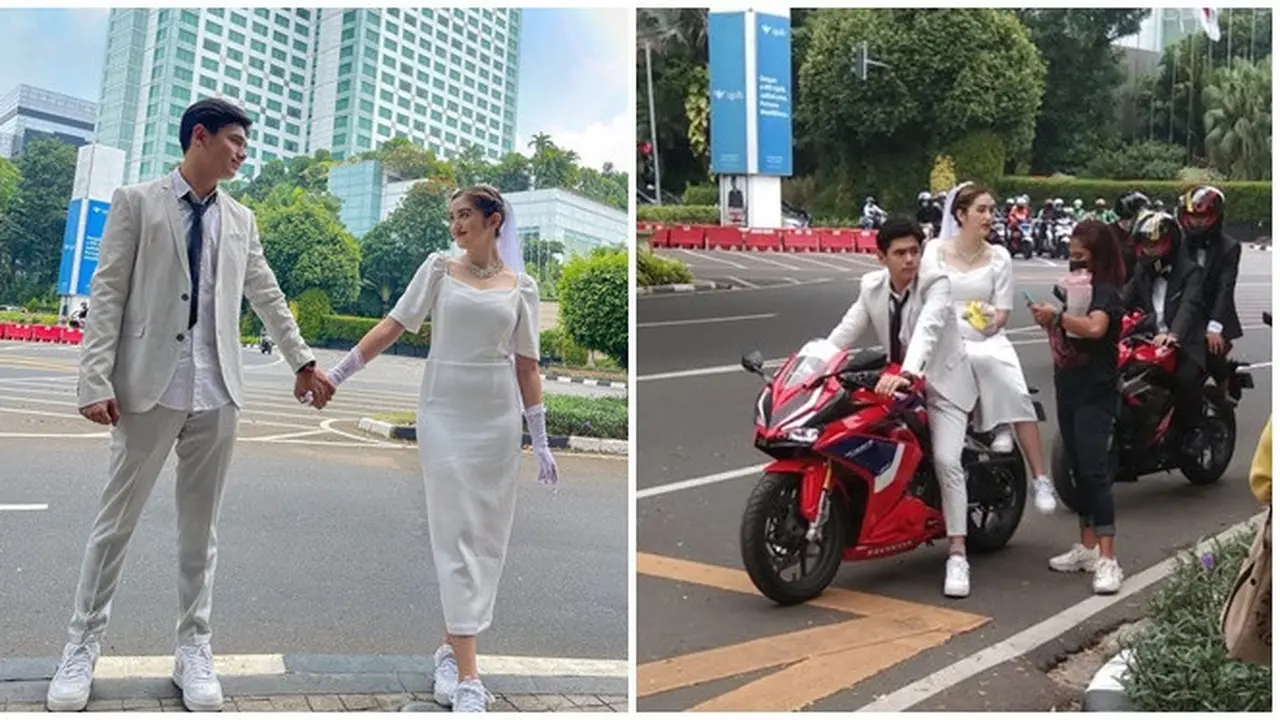 6 Potret Rayn Wijaya dan Ranty Maria Pakai Baju Pengantin, Didoakan Segera Menikah