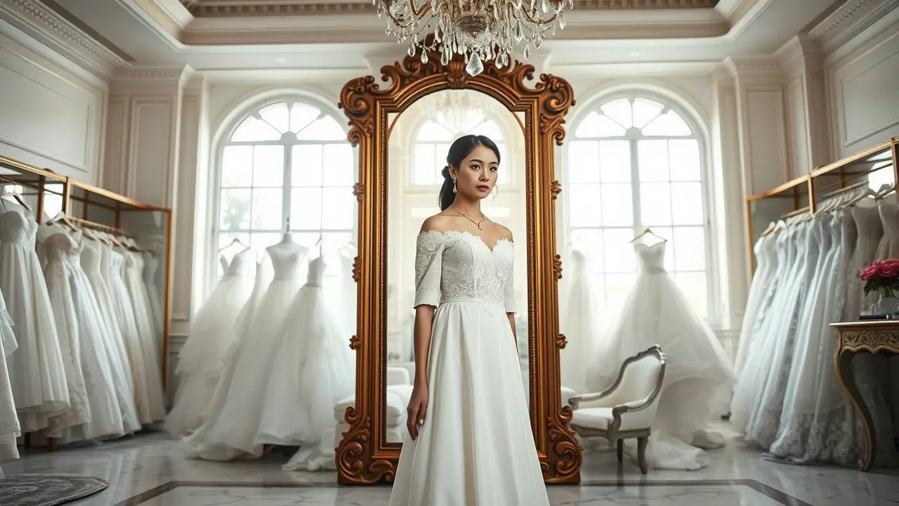 mimpi pakai baju pengantin